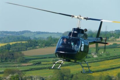 12 Mile Helicopter Tour with Bubbly for Two