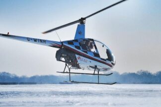 45 Minute Helicopter Flying Lesson for One at Heli Air