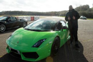 Blind Adapted Supercar Passenger Experience - Double Car Blast for One with AbleNet