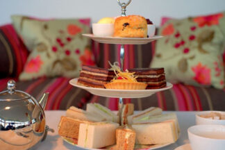 Champagne Afternoon Tea for Two at Polurrian Bay