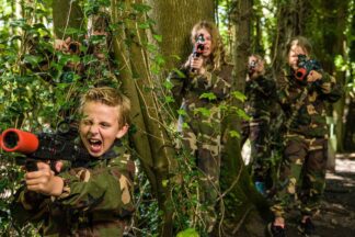 Family Forest Laser Tag Experience and Lunch at GO Laser Tag London