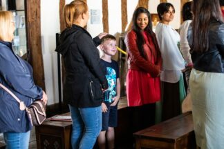 Family Ticket for Two Adults and Two Children to Shakespeare's Schoolroom & Guildhall