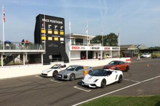 Four Supercar Driving Blast at Goodwood for One