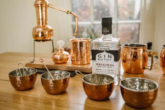 Gin Tasting and with a Sharing Board for Two at The Gin Bothy