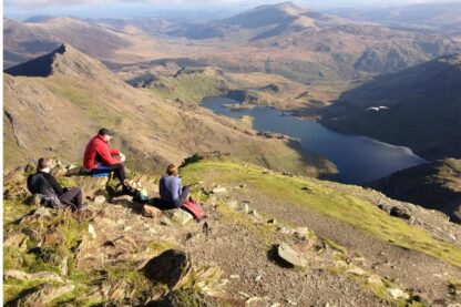 Guided Mountain Climbing in Snowdonia or the Peak District