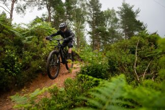 Half Day Electric Mountain Biking Experience with a Three Course Meal for Two at The Hurtwood Inn