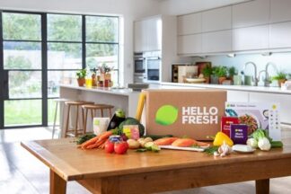HelloFresh Two Week Meal Kit with Three Meals for Two People