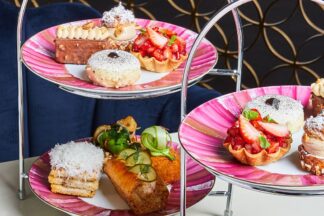 High Tea in Angelo Musa Patisserie at Harrods for Two