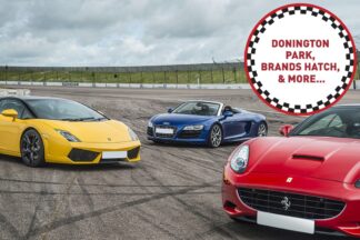 Junior Triple Supercar Driving Thrill at a Top UK Race Track