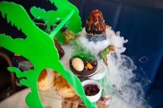 Jurassic Themed Champagne Afternoon Tea for Two at The Ampersand Hotel London