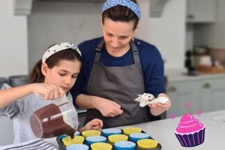 Kids Online Live Baking Class for Two with Chefs for Foodies