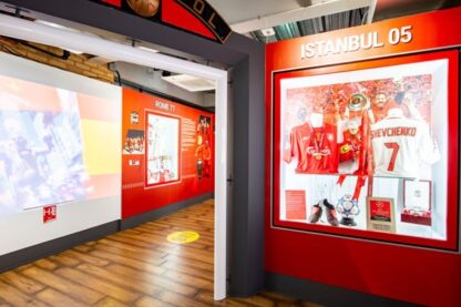 Liverpool FC Anfield Stadium Tour and Museum Entry for One Adult