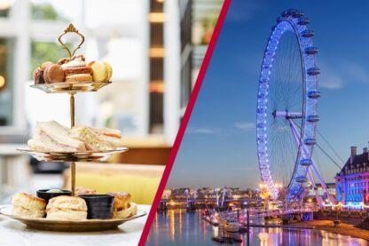 London Eye Visit with Luxury Afternoon Tea for Two