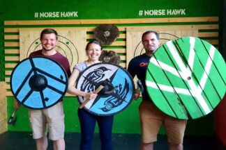Norse Hawk Axe Throwing for Two