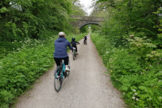 One Day Bike Hire for Two Adults and Two Kids in Derbyshire at The Bike Barn