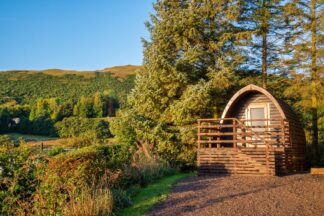 One Night Camping Eco Pod Break at The Quiet Site in The Lake District