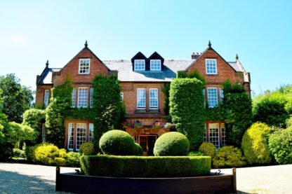 One Night Deluxe Gourmet Escape for Two at Nunsmere Hall