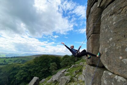 Outdoor Rock Climbing Taster Day for One