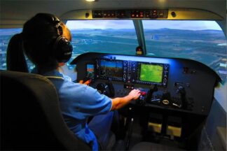 Piper PA-28 Cherokee Flight Simulator Experience for One