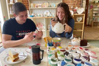 Pottery Painting for Two with the Willow Gallery