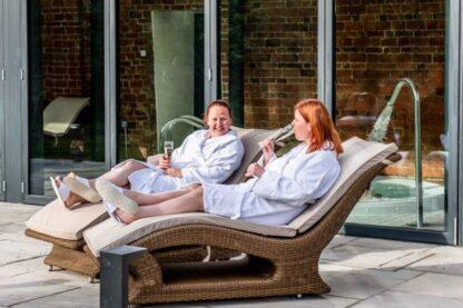 Premium Spa Day for Two with 25 Minute Treatment and Afternoon Tea or Lunch at Stratton House Hotel