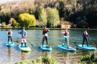 Private Stand Up Paddleboarding Lesson for Two with The SUP Life