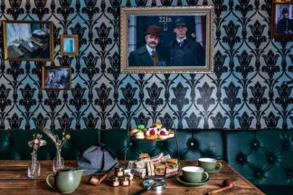 Sherlock’s Mind Palace Afternoon Tea with Fizz and Mini Mystery for Two