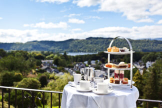 Sparkling Afternoon Tea for Two at Hillthwaite