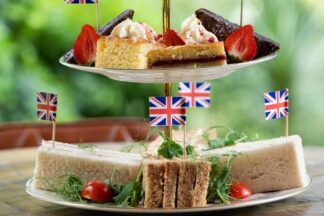 Sparkling Afternoon Tea with a Bottle of House Champagne or Prosecco for Two at The Courthouse Hotel