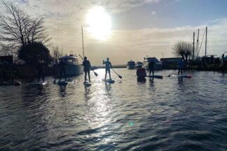 Stand Up Paddleboarding Taster Session at The SUP School for Two