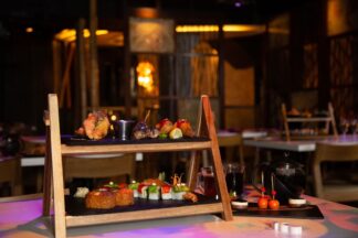 Sushi and Asian Tapas Afternoon Tea for Two at Inamo