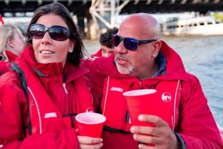 Thames Rockets Evening Powerboating Experience with Seasonal Drinks for Two
