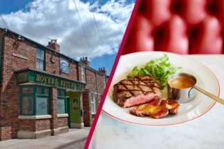 The Coronation Street Experience with Meal for Two at Cafe Rouge