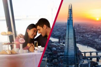 The View from The Shard for Two with Traditional Afternoon Tea Cruise on the Thames