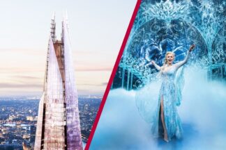 The View from The Shard with Theatre Tickets to a West End Show for Two