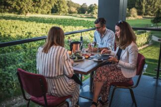Three Course Meal with a Glass of Wine each for Two at Ashling Park Estate