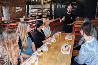 Tour of the Camden Town Brewery with a Beer Tasting and Drinks for Two