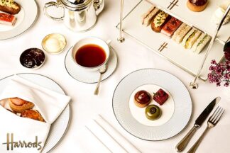 Traditional Afternoon Tea for Two at The Harrods Tea Rooms