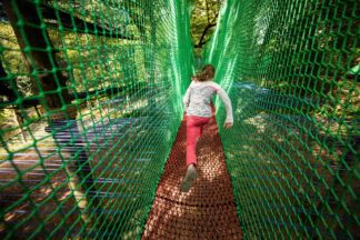 Treetop Nets for Two at Treetop Trek