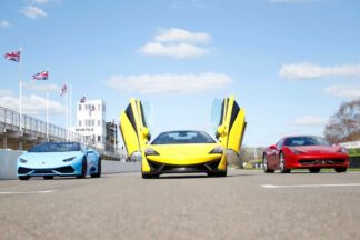 Triple Supercar Driving Blast at Goodwood for One