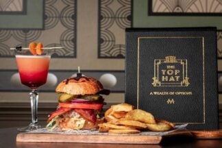 Two Course Meal for Two at The Top Hat Restaurant & Bar