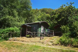 Two Night Break in a Hobbit Hut for Two at Acorn Camping