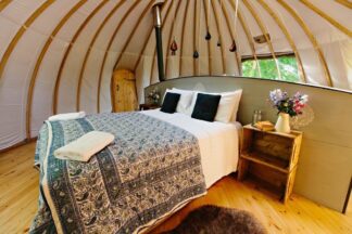 Two Night Glamping Experience for Two at Penhein Glamping