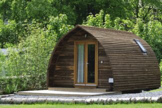 Two Night Glamping Pod Break with Cruise and Railway Tickets at Waterfoot Park