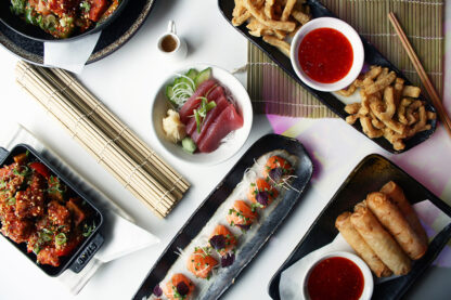 Unlimited Asian Tapas and Sushi for Two at Inamo