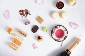 Vegan Afternoon Tea for Two with a Glass of Sparkling Wine at The Langham London
