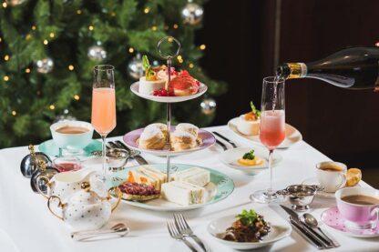 Winter Afternoon Tea with Bellinis for Two at Scoff and Banter Tea Rooms