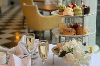 Afternoon Tea with a Glass of Prosecco for Two at Manor of Groves