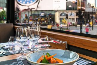 Four Course Lunch for Two and Tour with Bustronome London