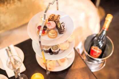 Champagne Afternoon Tea for Two at Crazy Bear